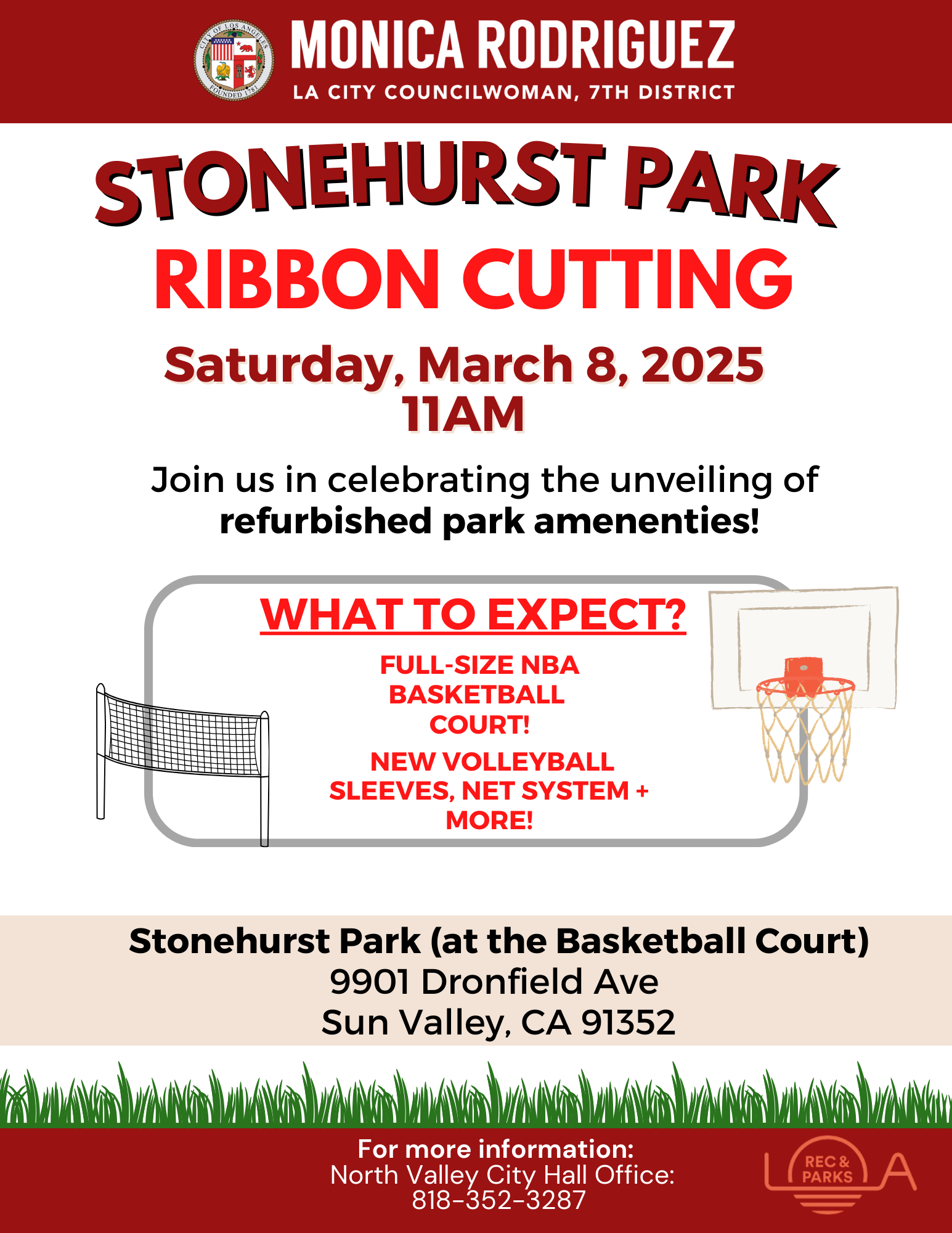 STONEHURST RIBBON CUTTING SAT MARCH 8TH